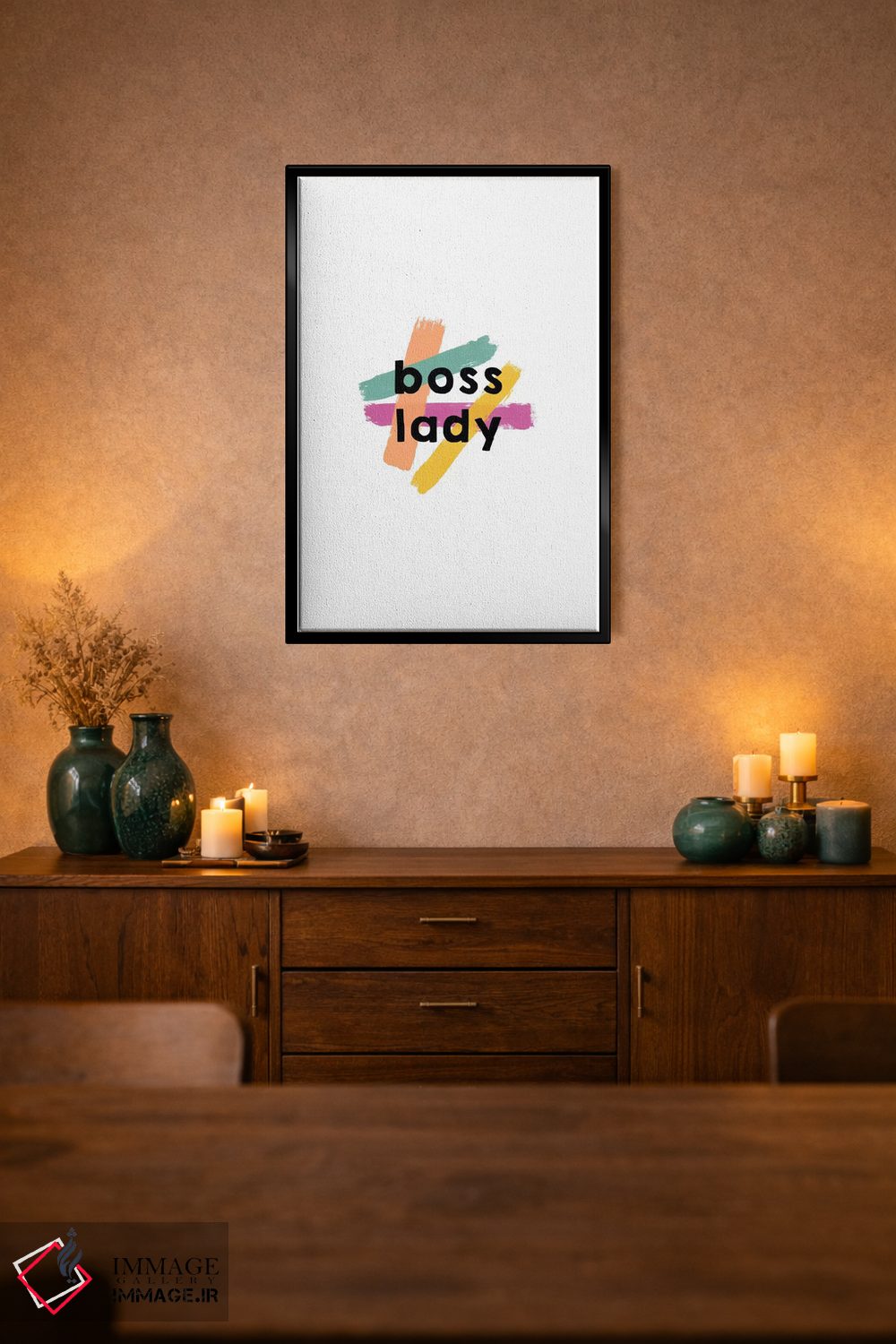 تابلو مینیمال خانم رئیس ORA360 - "Have A Holly Jolly Christmas",کریسمس… اثر اورارا استودیو - D2B