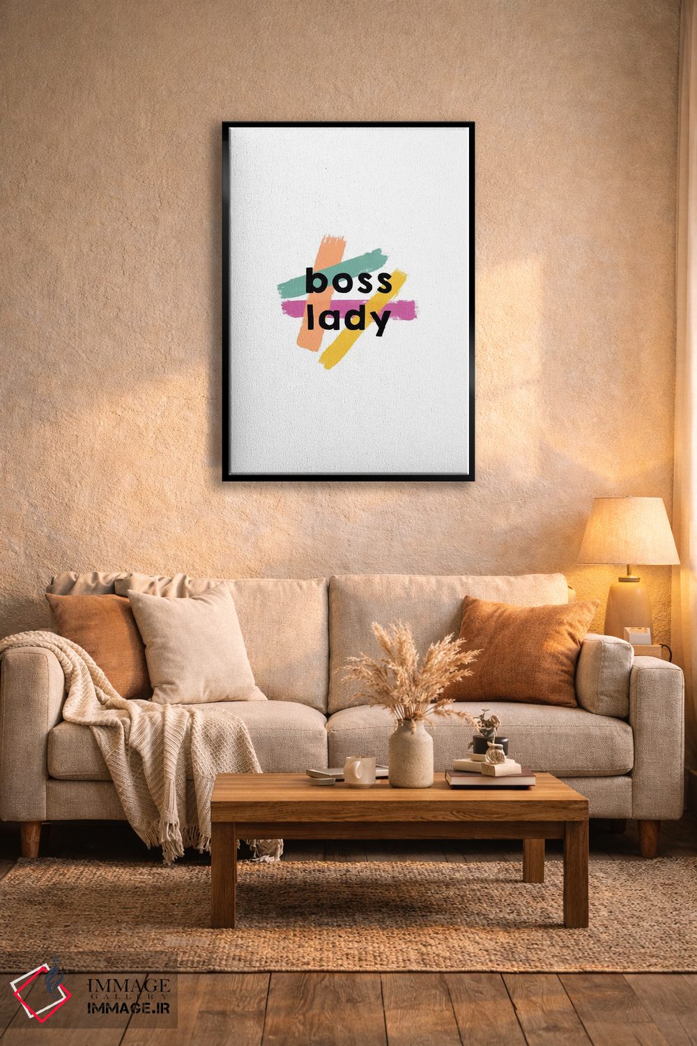 تابلو مینیمال خانم رئیس ORA360 - "Have A Holly Jolly Christmas",کریسمس… اثر اورارا استودیو - D5B