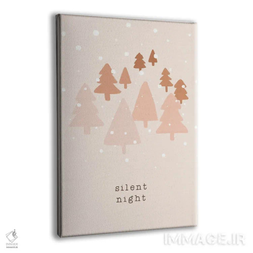 تابلو مینیمال شب ساکت اثر اورارا استودیو - نمای پرسپکتیو محصول