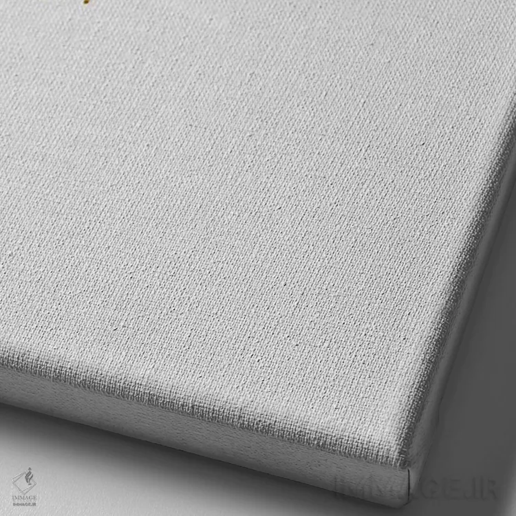 تابلو مدرن پروانه و برگ مونسترا اثر اورارا استودیو - نمای نزدیک بافت بوم