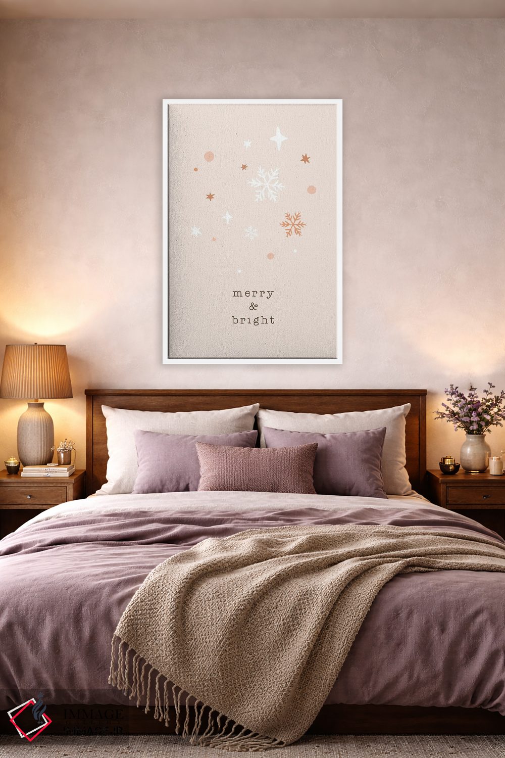 تابلو مینیمال شاد و روشن اثر اورارا استودیو - D3W