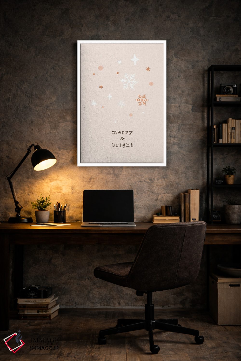 تابلو مینیمال شاد و روشن اثر اورارا استودیو - D6W