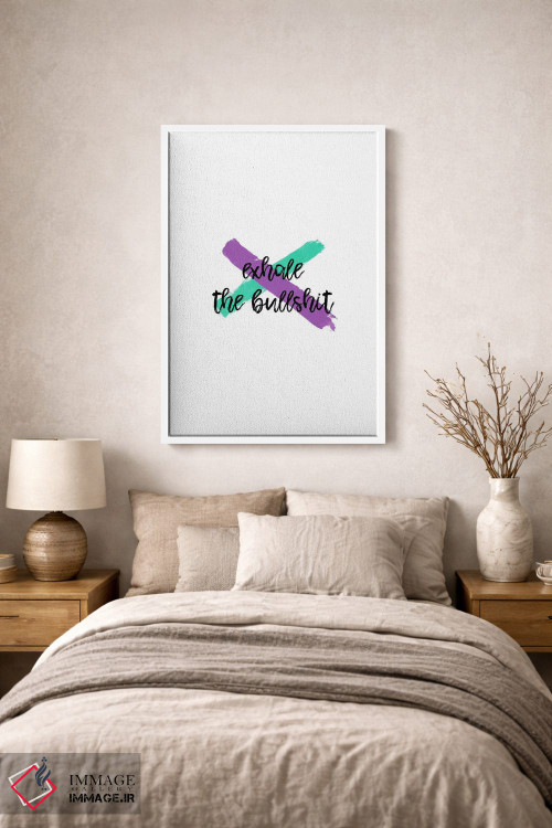 تابلو مینیمال بازدم گاو اثر اورارا استودیو - D1W