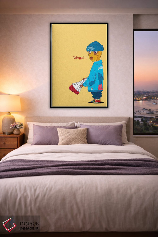 تابلو دکوراتیو "اراذل" اثر جردن بست - D5B