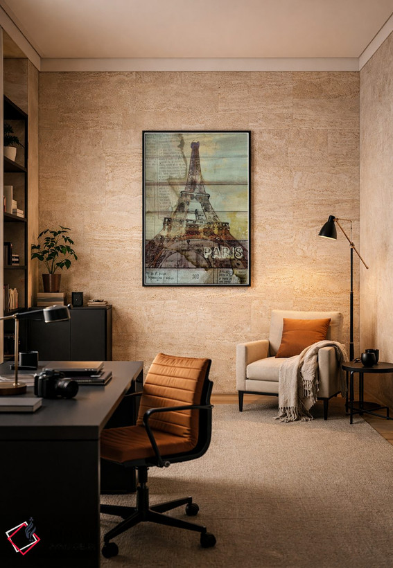تابلو دکوراتیو برج ایفل، پاریس، فرانسه اثر ایرنا اورلوف - D6B