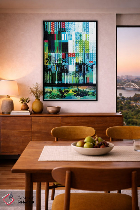 تابلو مدرن "نخل های مدرن میانه قرن III" اثر ایرنا اورلوف - D6B