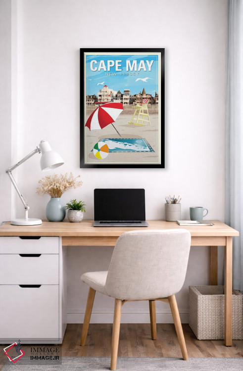 تابلو دکوراتیو کیپ می اثر اولد رد تراک - D6B