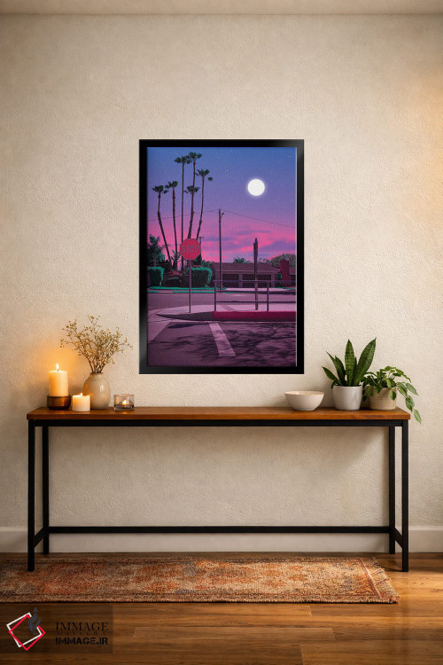 تابلو دکوراتیو ساعت ۷:۴۵ عصر اثر دانر اوروزکو - D5B