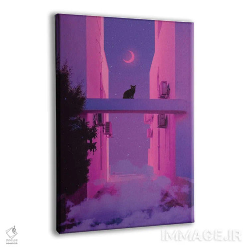 تابلو دکوراتیو رویاهای اثیری اول اثر دانر اوروزکو - نمای پرسپکتیو محصول