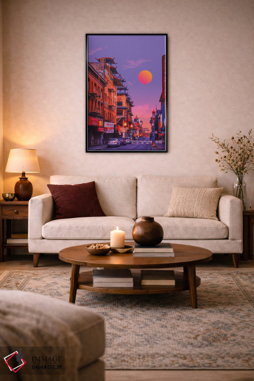 تابلو دکوراتیو محله چینی ها سوم اثر دانر اوروزکو - D4B