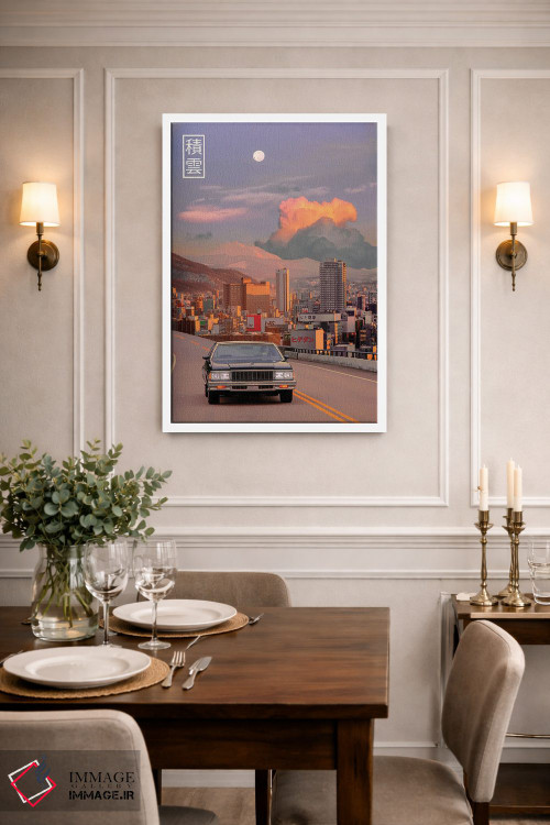 تابلو دکوراتیو ابر کومولوس در ژاپن اول اثر دانر اوروزکو - D1W