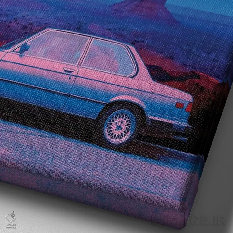 تابلو دکوراتیو خواب دیدن سوم اثر دانر اوروزکو - نمای نزدیک بافت بوم