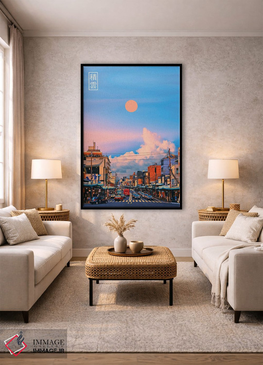 تابلو دکوراتیو ابر کومولوس در ژاپن چهارم اثر دانر اوروزکو - D2B