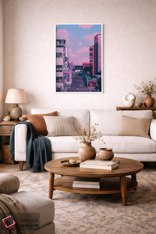 تابلو دکوراتیو انیمه در برابر واقعیت سوم اثر دانر اوروزکو - D3W