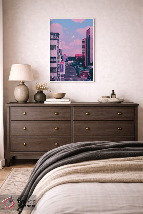 تابلو دکوراتیو انیمه در برابر واقعیت سوم اثر دانر اوروزکو - D4W