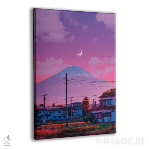 تابلو دکوراتیو فوجی دوم اثر دانر اوروزکو - نمای پرسپکتیو محصول