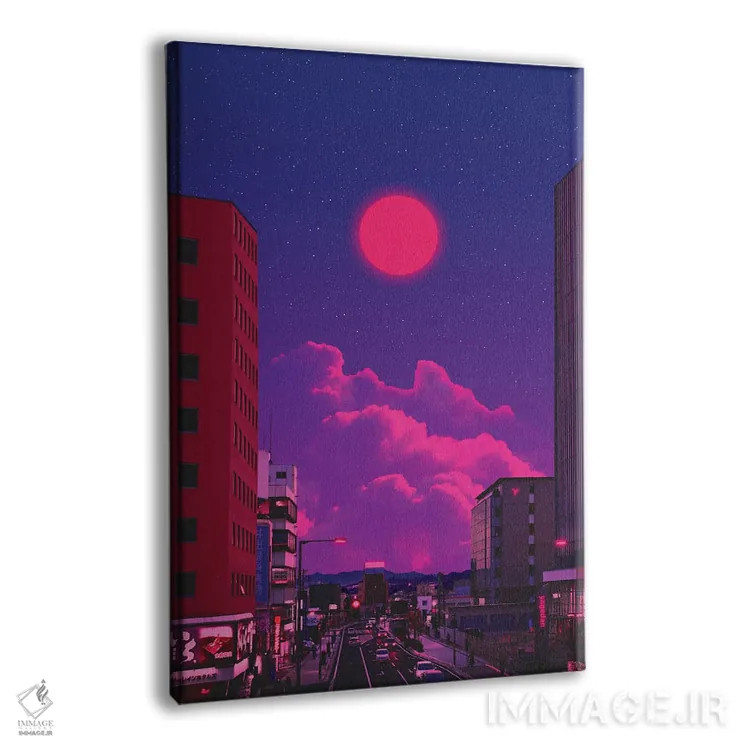 تابلو دکوراتیو شب های جادویی اثر دانر اوروزکو - نمای پرسپکتیو محصول