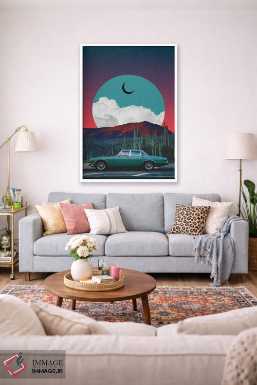 تابلو دکوراتیو جگوار اثر دانر اوروزکو - D1W