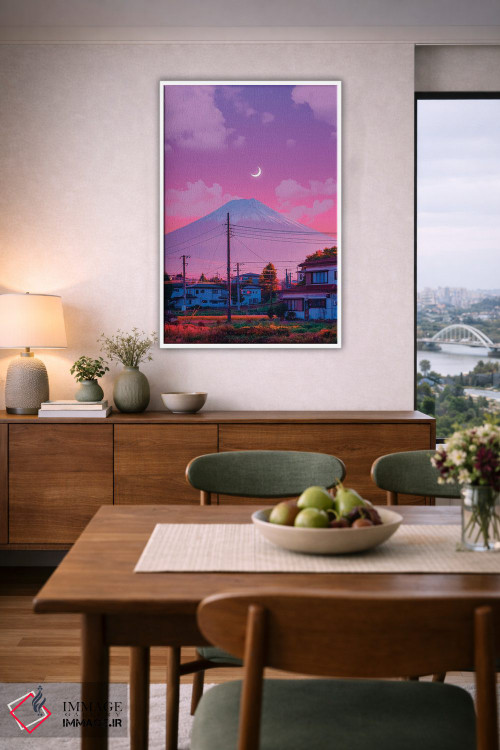 تابلو دکوراتیو فوجی دوم اثر دانر اوروزکو - D5W