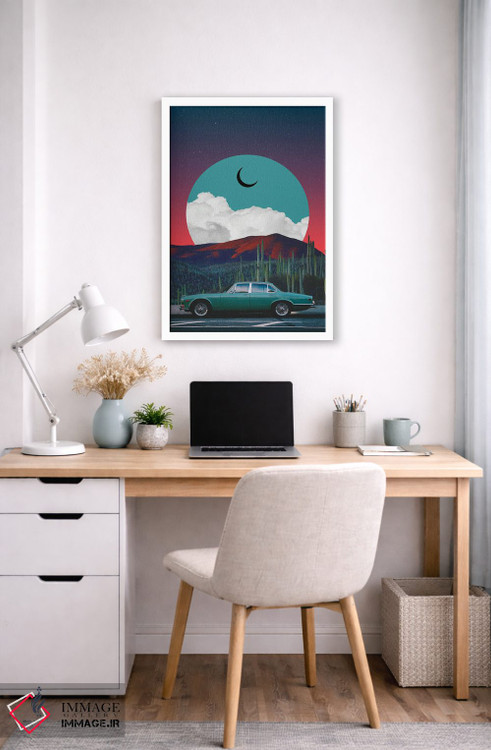 تابلو دکوراتیو جگوار اثر دانر اوروزکو - D5W