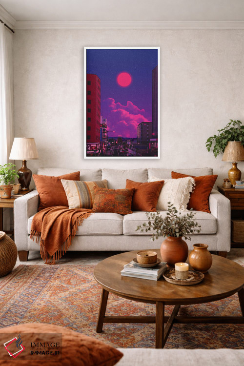 تابلو دکوراتیو شب های جادویی اثر دانر اوروزکو - D1W