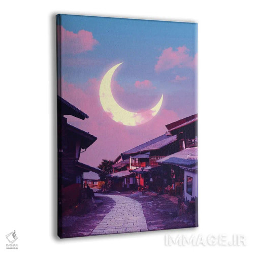 تابلو دکوراتیو انیمه در برابر واقعیت ششم اثر دانر اوروزکو - نمای پرسپکتیو محصول