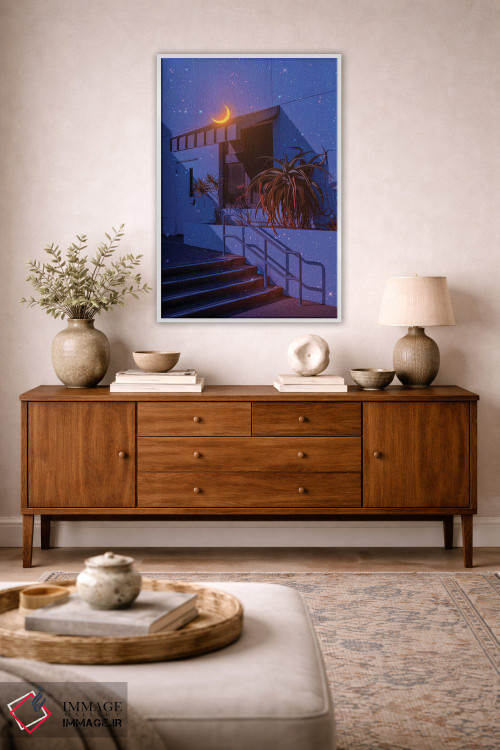 تابلو دکوراتیو نور ماه دوم اثر دانر اوروزکو - D1W