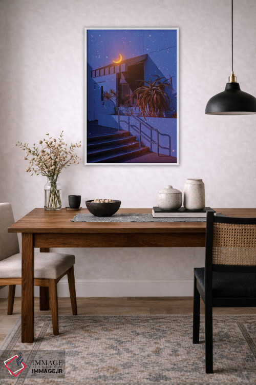 تابلو دکوراتیو نور ماه دوم اثر دانر اوروزکو - D2W