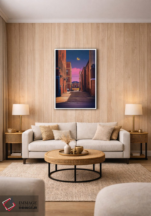 تابلو دکوراتیو محله جادویی اثر دانر اوروزکو - D1W