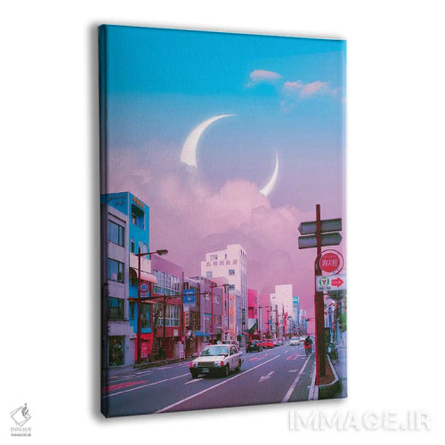 تابلو دکوراتیو انیمه در برابر واقعیت ۷ اثر دانر اوروزکو - نمای پرسپکتیو محصول