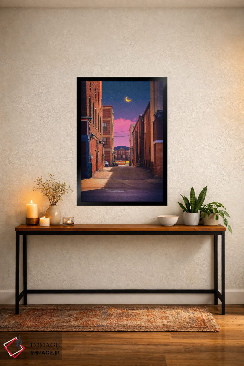 تابلو دکوراتیو محله جادویی اثر دانر اوروزکو - D5B