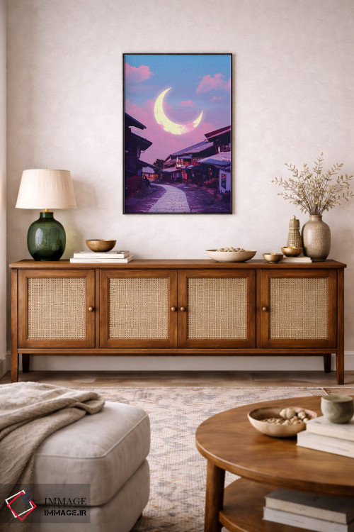 تابلو دکوراتیو انیمه در برابر واقعیت ششم اثر دانر اوروزکو - D5B