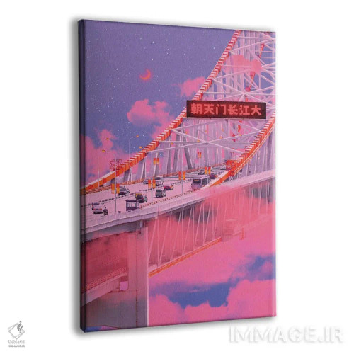 تابلو دکوراتیو بعد خواب گونه اثر دانر اوروزکو - نمای پرسپکتیو محصول