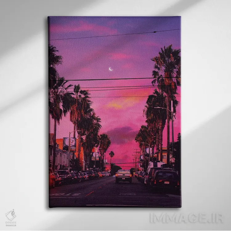 تابلو دکوراتیو نوستالژی اثر دانر اوروزکو - نمای روبهرو روی دیوار