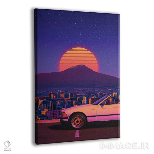 تابلو دکوراتیو شهر اوت ران ۱ اثر دانر اوروزکو - نمای پرسپکتیو محصول