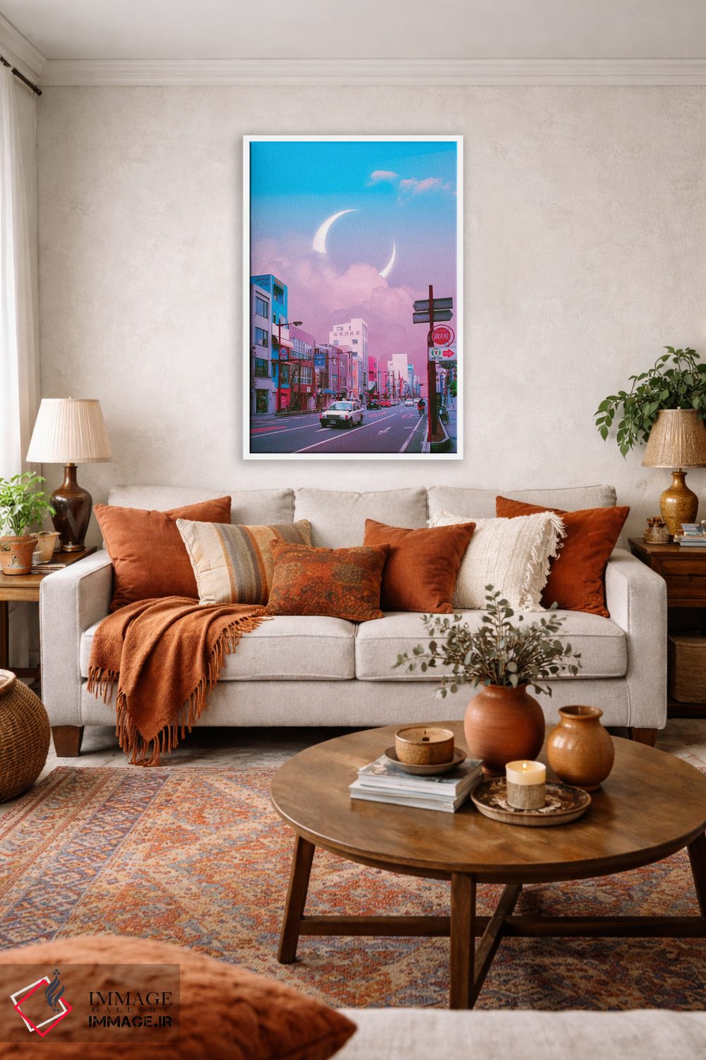 تابلو دکوراتیو انیمه در برابر واقعیت ۷ اثر دانر اوروزکو - D1W