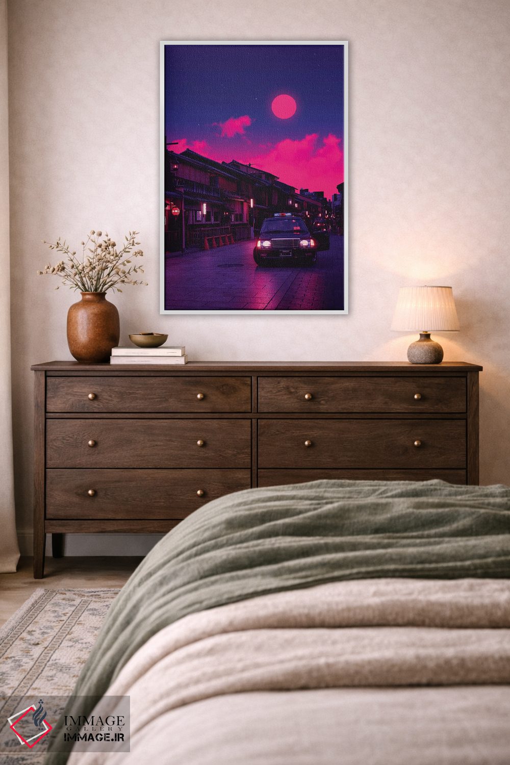 تابلو دکوراتیو جهان های نئون ۹ اثر دانر اوروزکو - D3W