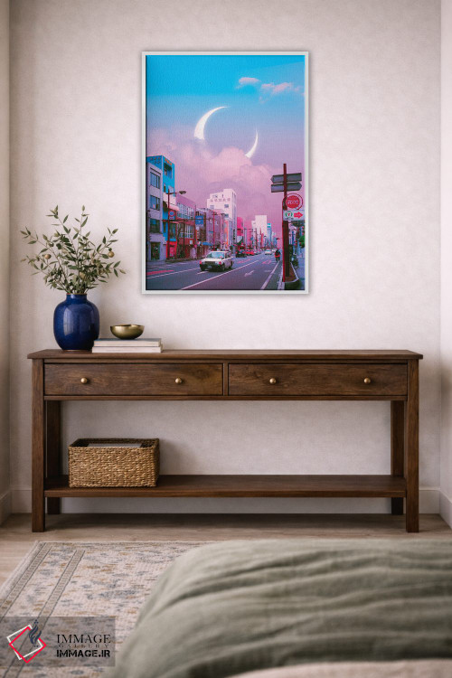 تابلو دکوراتیو انیمه در برابر واقعیت ۷ اثر دانر اوروزکو - D3W