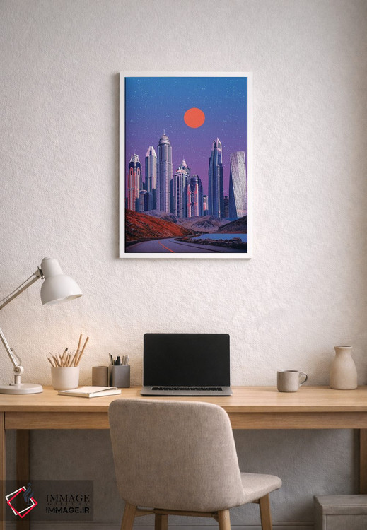 تابلو دکوراتیو بهشت شبانه ۲ اثر دانر اوروزکو - D1W