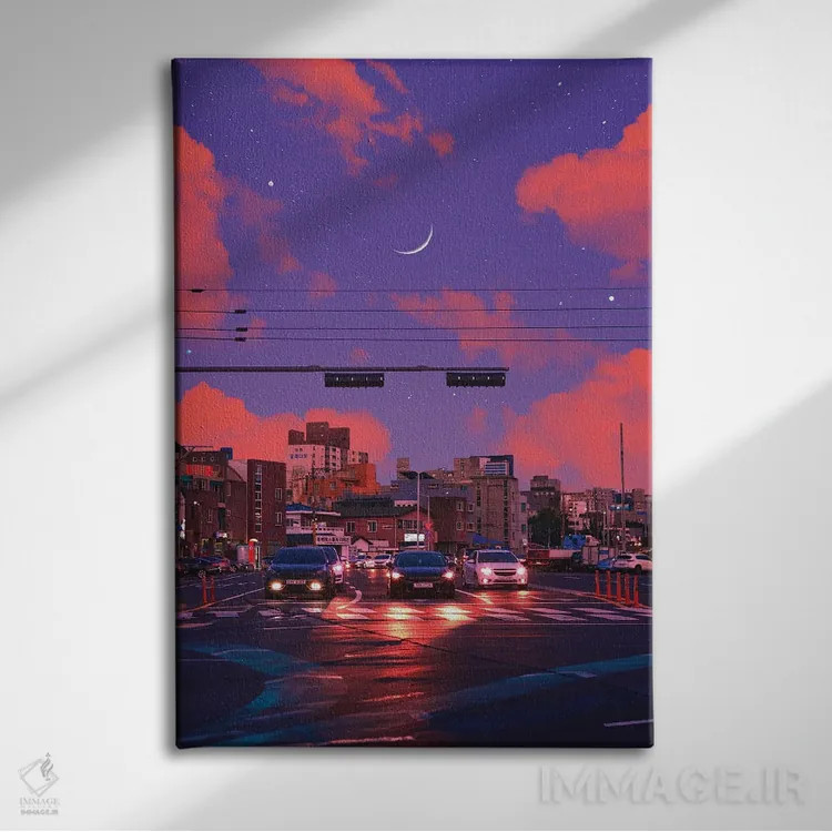 تابلو دکوراتیو محل رویاها ۴ اثر دانر اوروزکو - نمای روبهرو روی دیوار