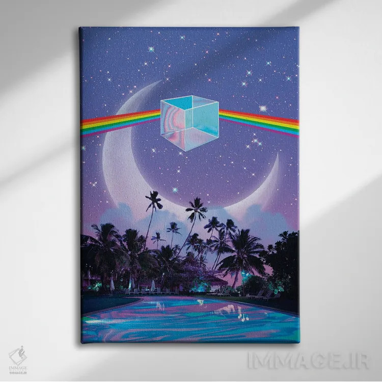 تابلو دکوراتیو محل رویاها ۳ اثر دانر اوروزکو - نمای روبهرو روی دیوار