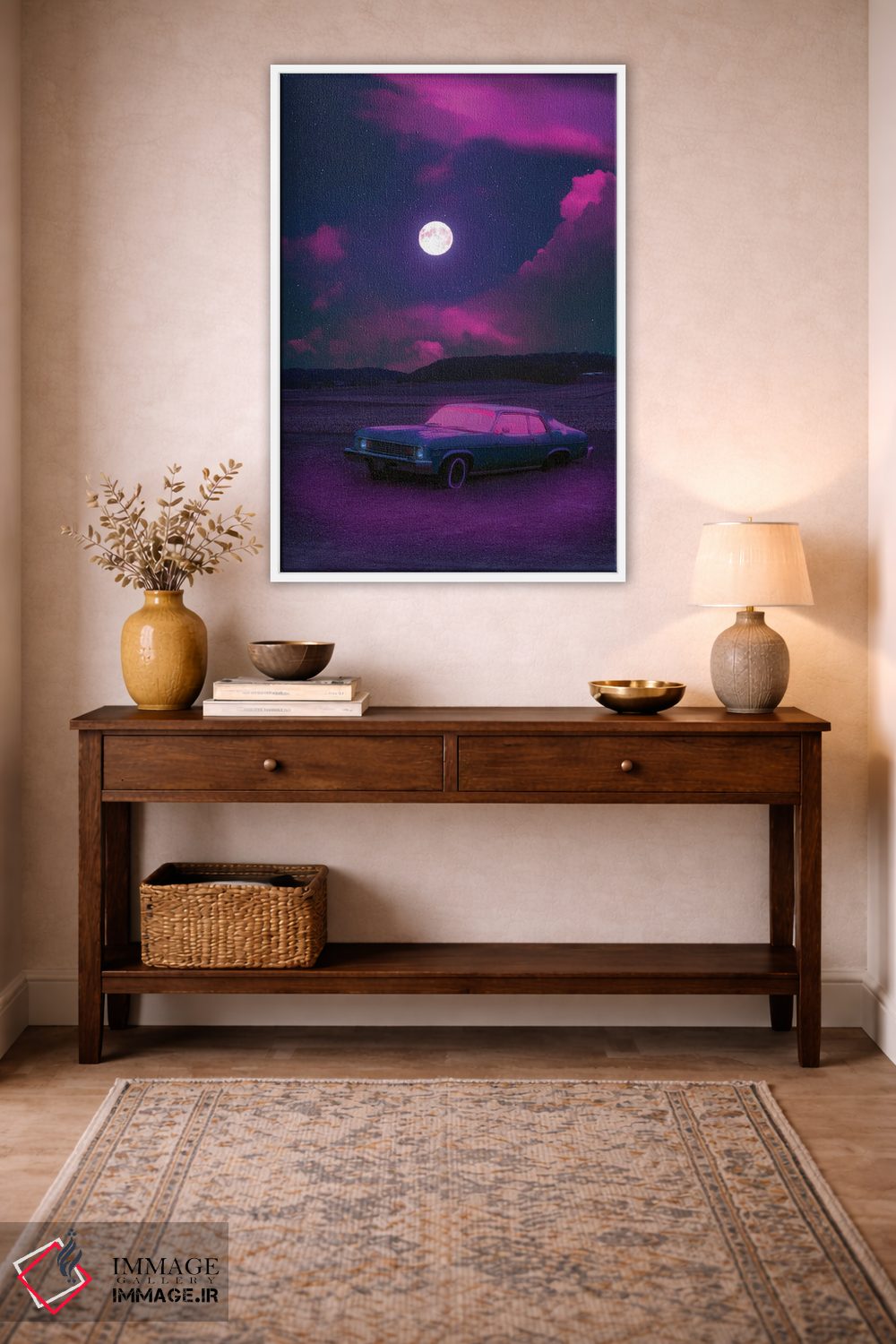 تابلو دکوراتیو رانندگی شبانه ۲ اثر دانر اوروزکو - D1W