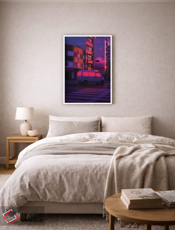 تابلو دکوراتیو جهان های نئون ۱۴ اثر دانر اوروزکو - D5W