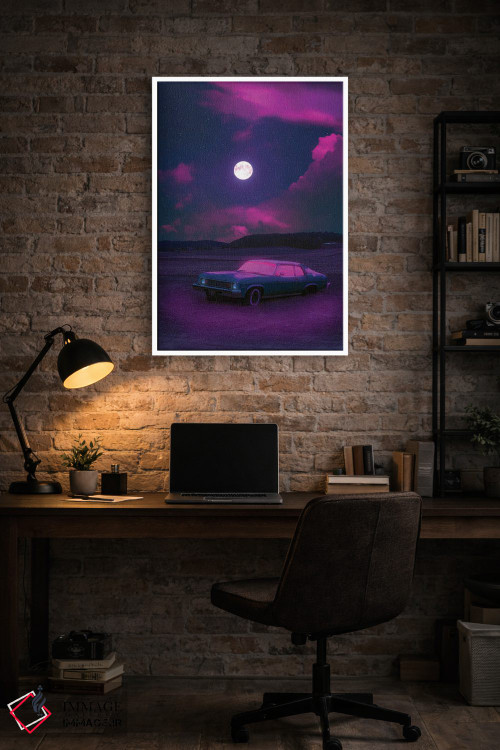 تابلو دکوراتیو رانندگی شبانه ۲ اثر دانر اوروزکو - D3W