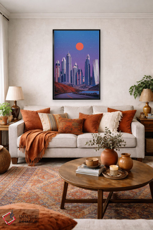 تابلو دکوراتیو بهشت شبانه ۲ اثر دانر اوروزکو - D4B