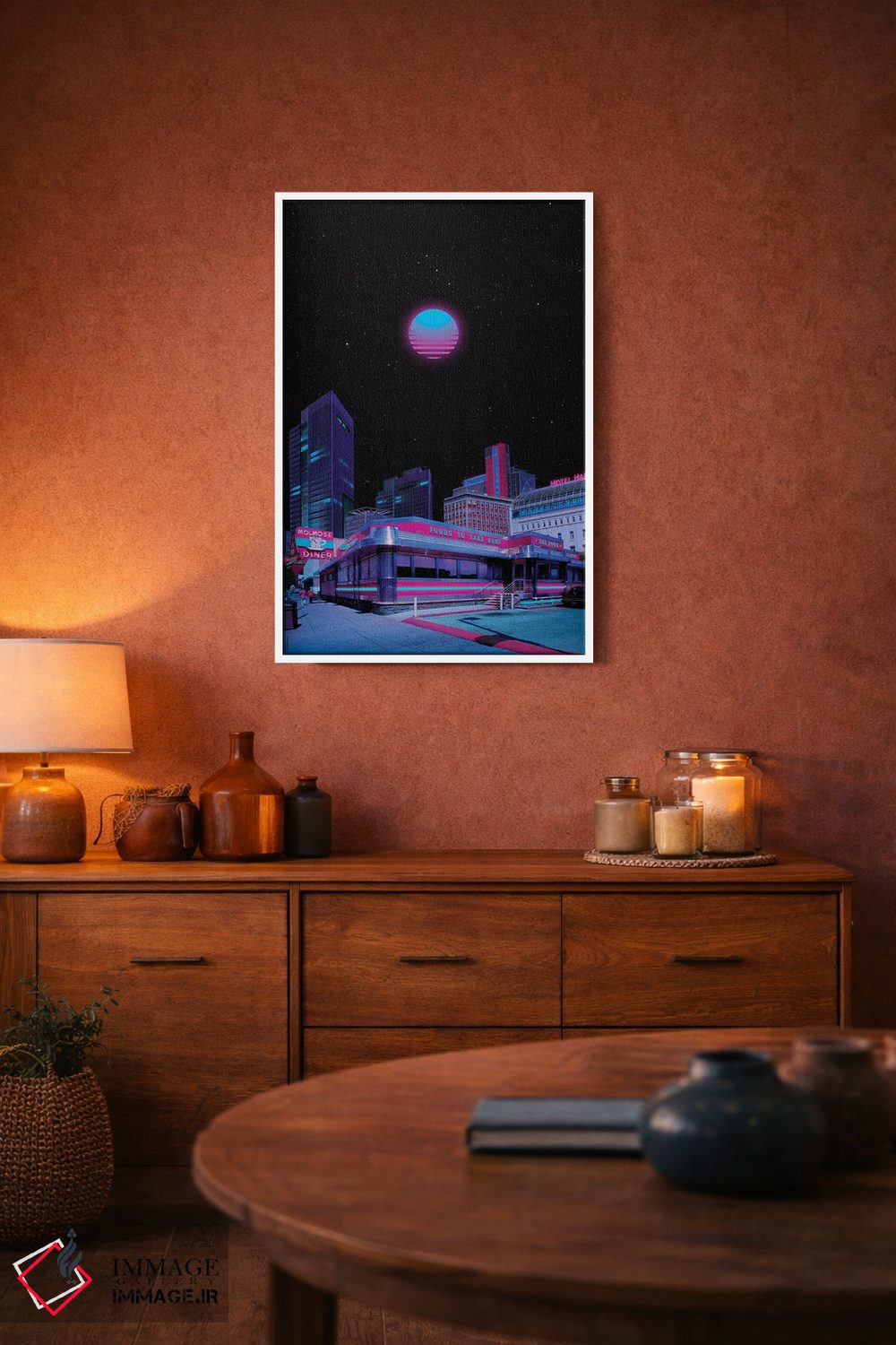 تابلو دکوراتیو بهشت شبانه ۴ اثر دانر اوروزکو - D3W