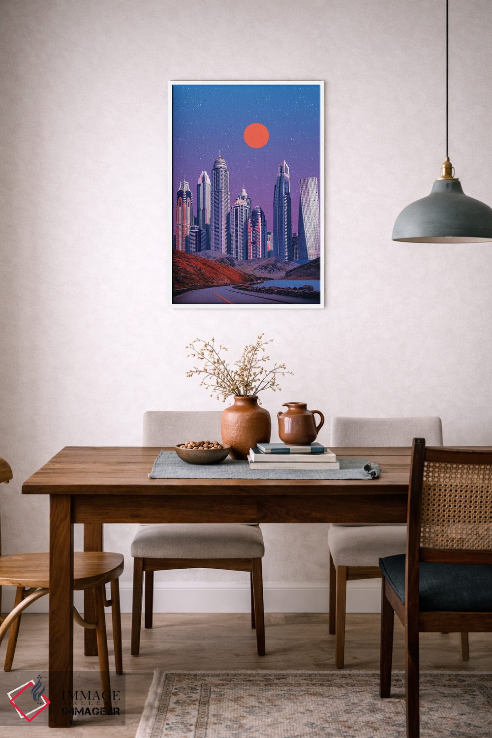 تابلو دکوراتیو بهشت شبانه ۲ اثر دانر اوروزکو - D6W