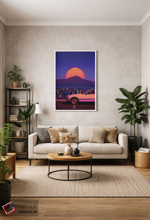 تابلو دکوراتیو شهر اوت ران ۱ اثر دانر اوروزکو - D1W