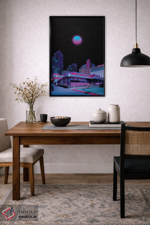 تابلو دکوراتیو بهشت شبانه ۴ اثر دانر اوروزکو - D4B