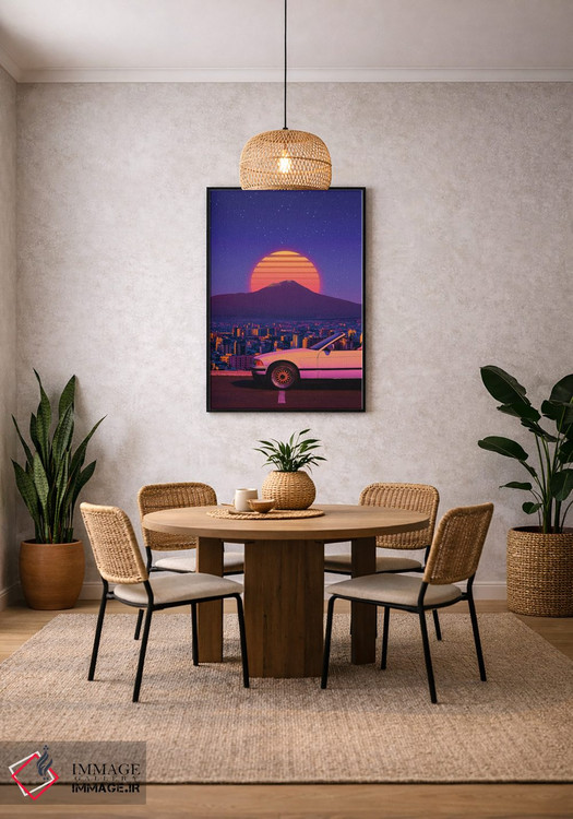 تابلو دکوراتیو شهر اوت ران ۱ اثر دانر اوروزکو - D4B